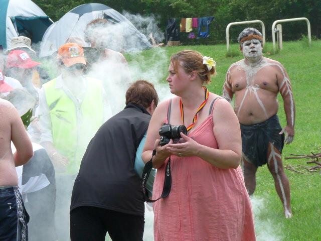 Community at Smoking Ceremony